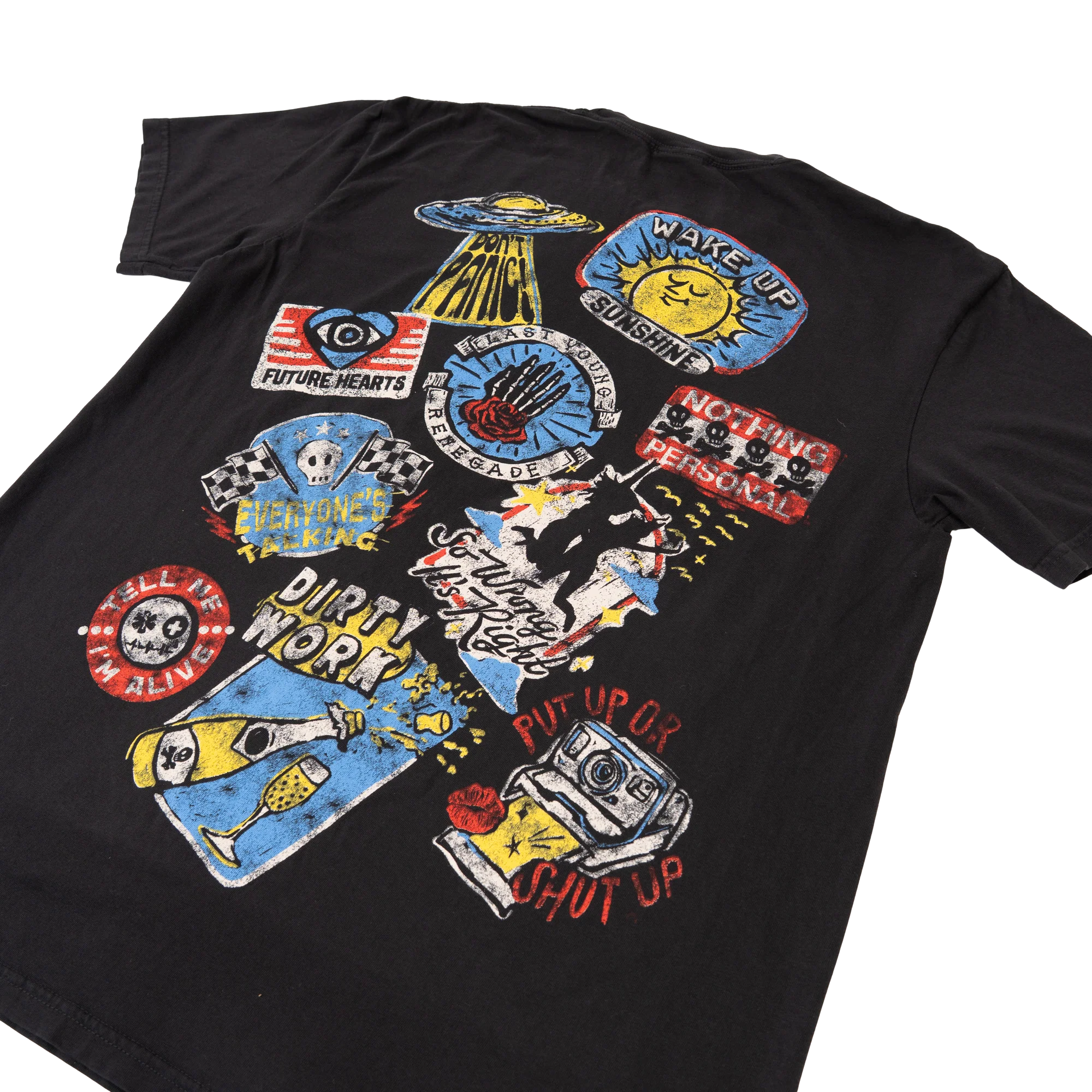 Albums Sticker T-Shirt - Image 4