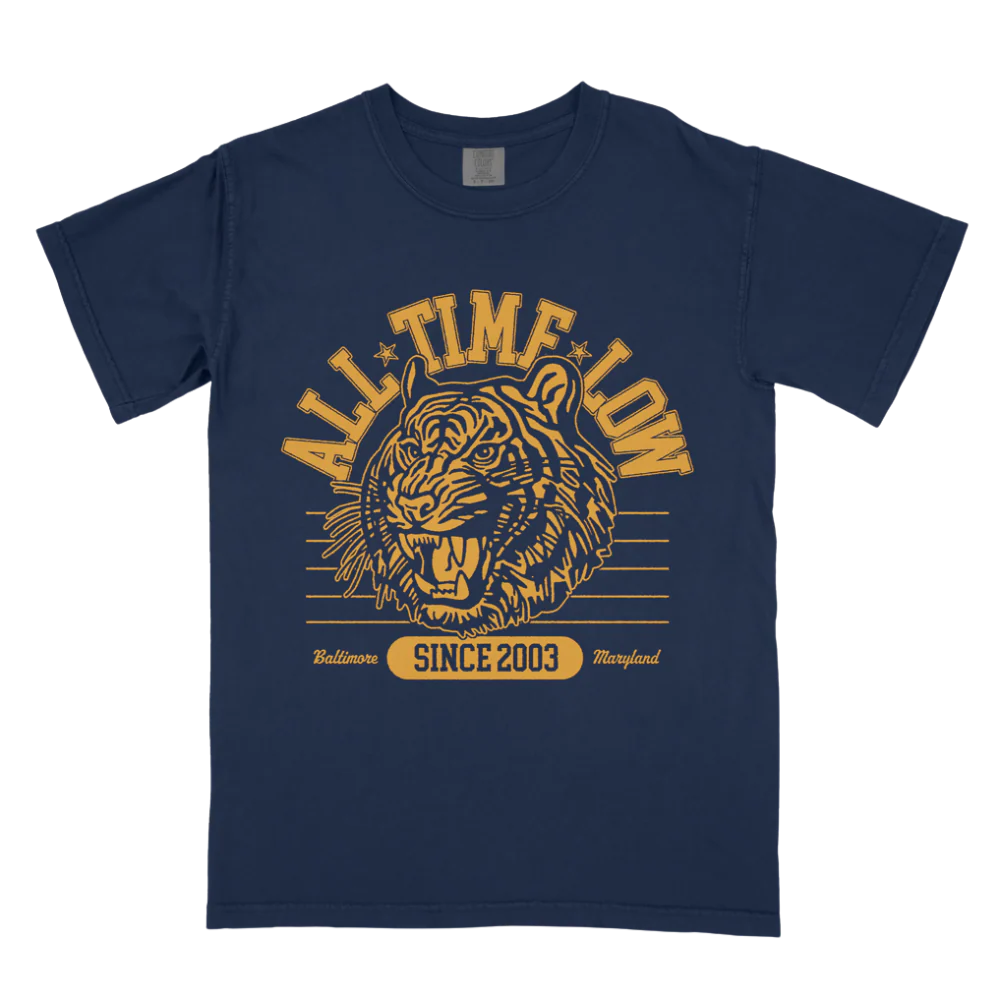 All Time Low Tiger Dateback Tee