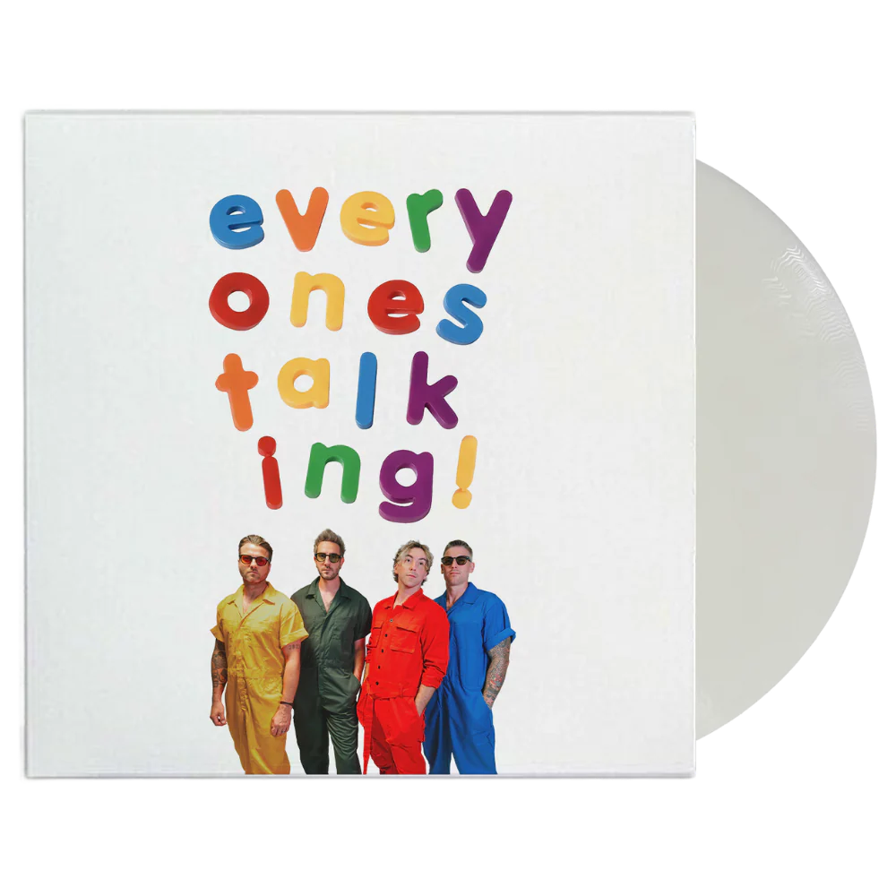 Everyone's Talking! Photo T-Shirt + White LP Fan Pack - Image 3