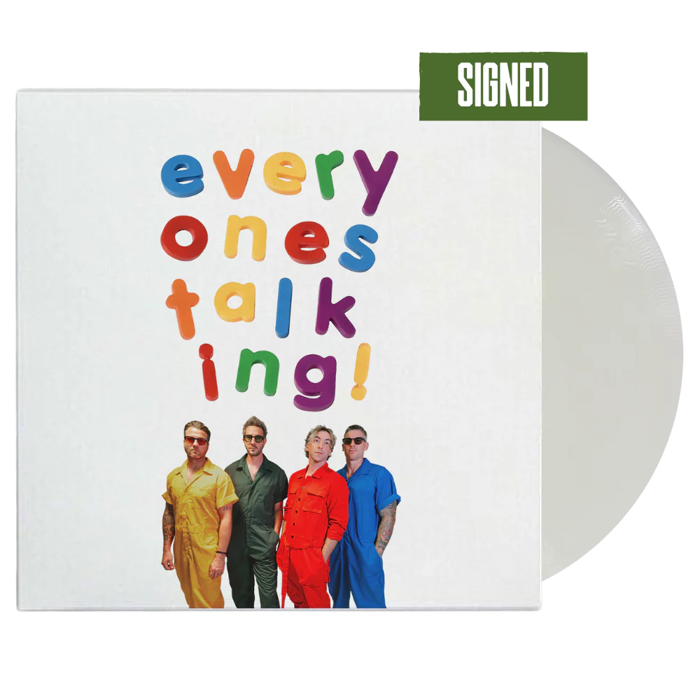 Everyone's Talking! White LP (Signed)